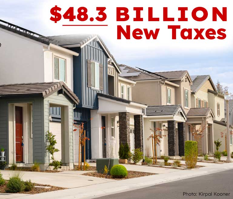 $48.3 Billion New Taxes